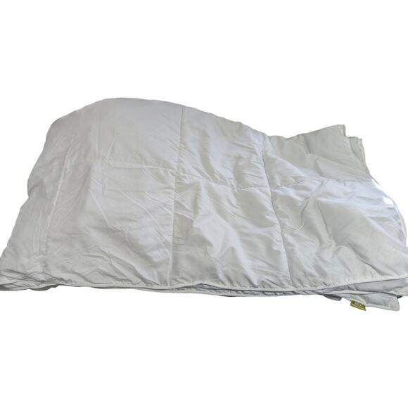 WEST PACIFIC HOME FASHIONS! WHITE DOWN ALTERNATIVE OVERFILLED COMFORTER! QN - Picture 7 of 16